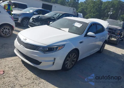 2016 Kia Optima Ex из США, поврежденный, VIN 5XXGU4L3XGG065768